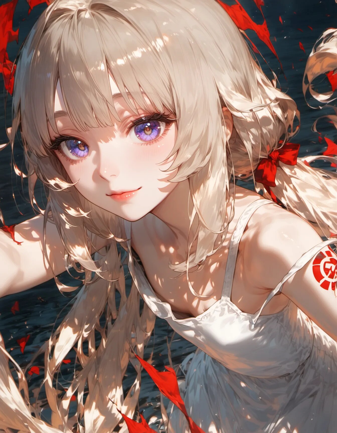 Scarlet Petals and Silence