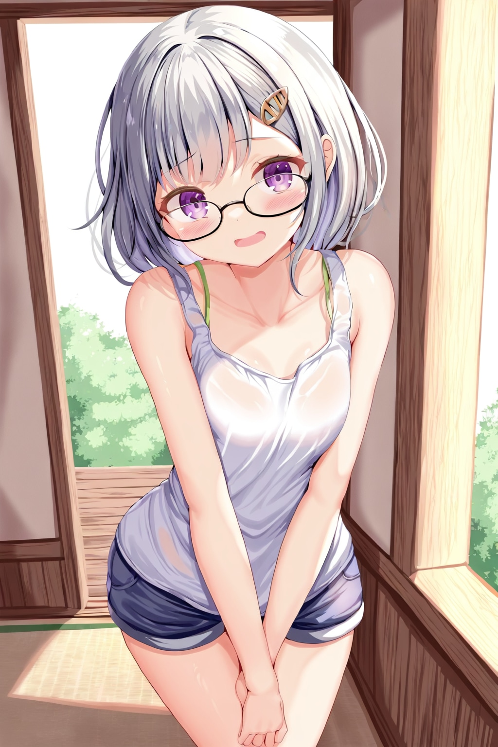 ナチュラルリラックス　ルナリスちゃんの夏コーディネート