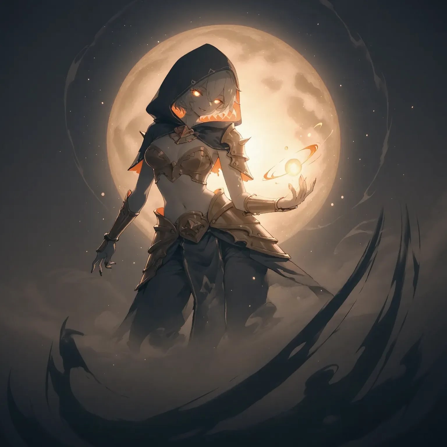 常夜の魔法使い | の人気AIイラスト・グラビア