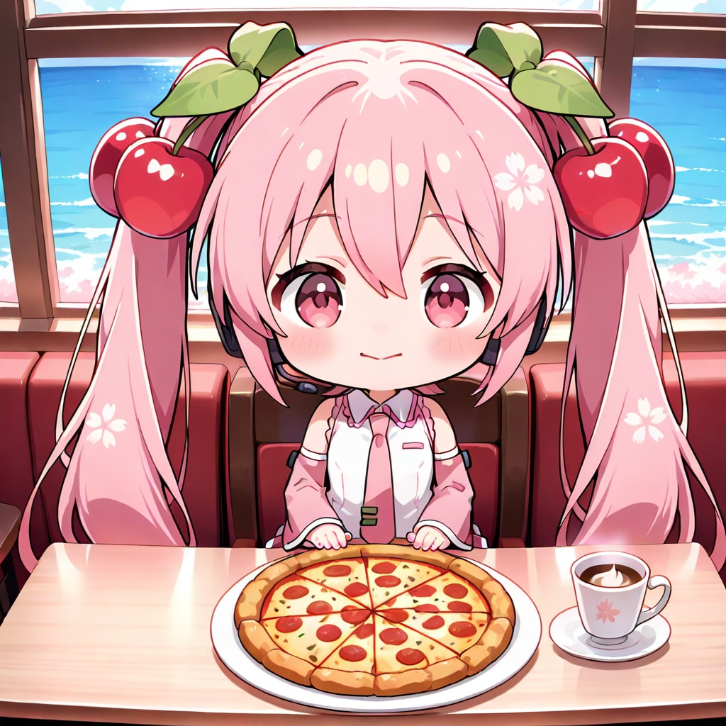 HARPY ちび桜ミク | の人気AIイラスト・グラビア