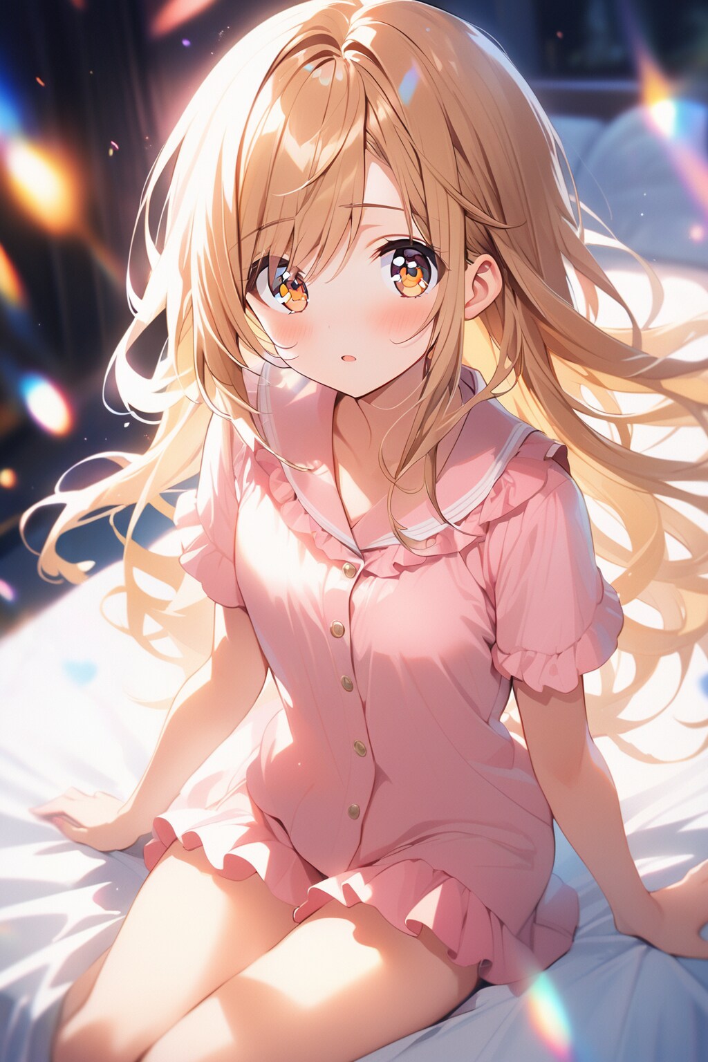 薄桃色が似合う