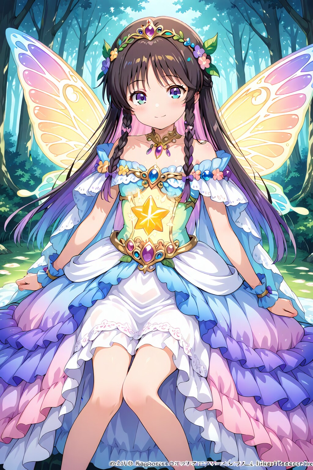 Fairy Princess in forest
