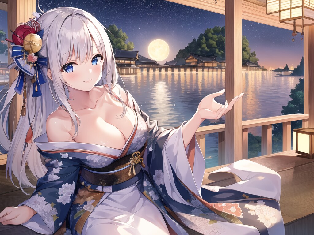 満月が3つ