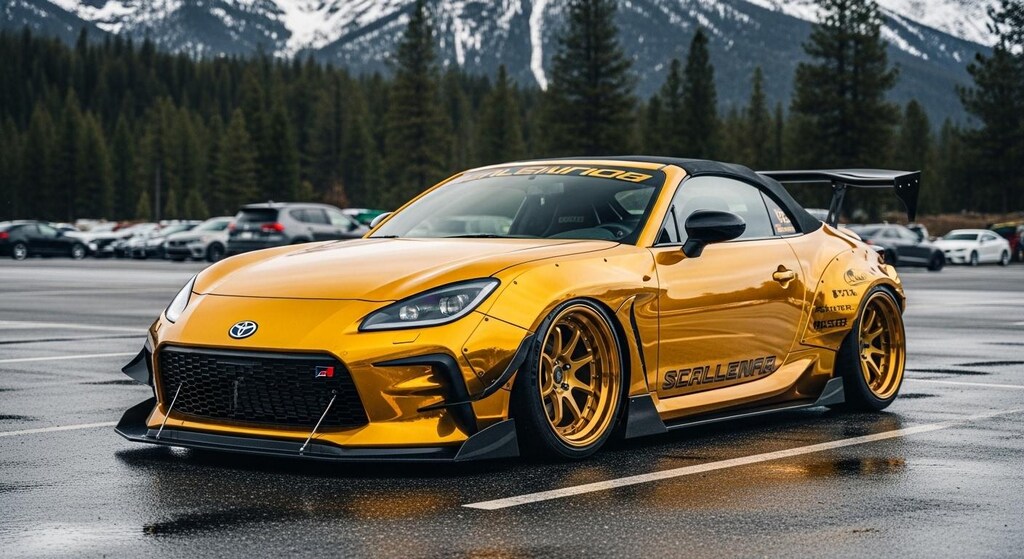 GR86ゴールドコンバーチブル