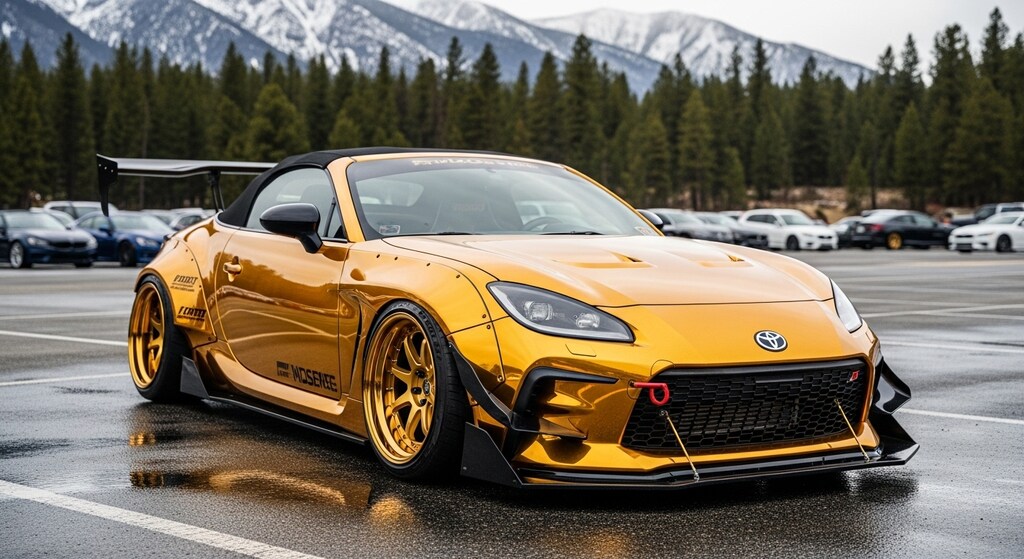 GR86ゴールドコンバーチブル