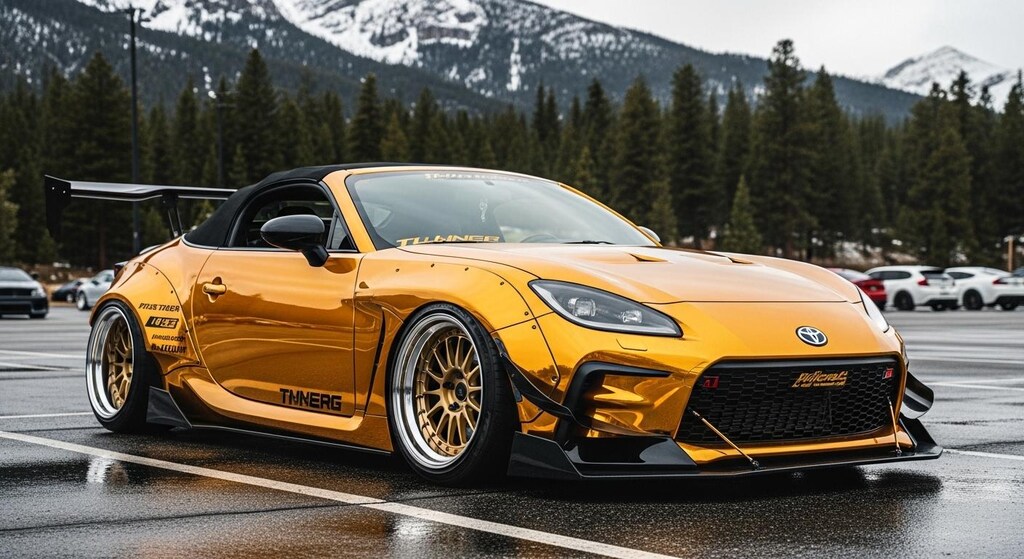 GR86ゴールドコンバーチブル