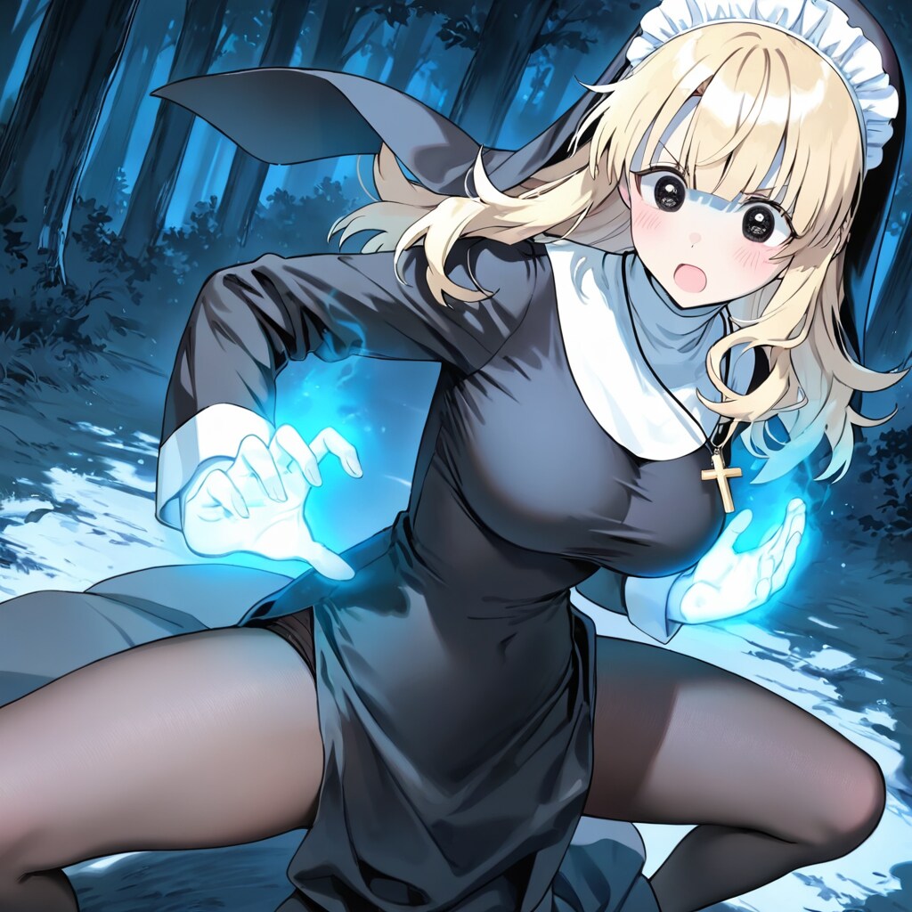「戦場に舞う、愛と狂気の鉄拳聖女」セラフィナ・ヴェルディクト