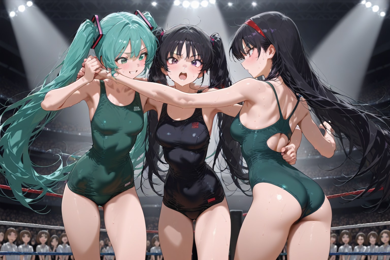 プロレスラー初音ミク！1勝への道！最終決戦4