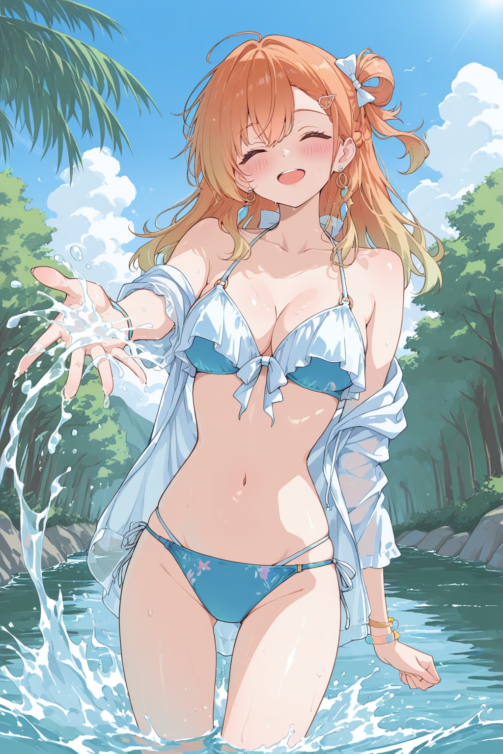 ばしゃっ