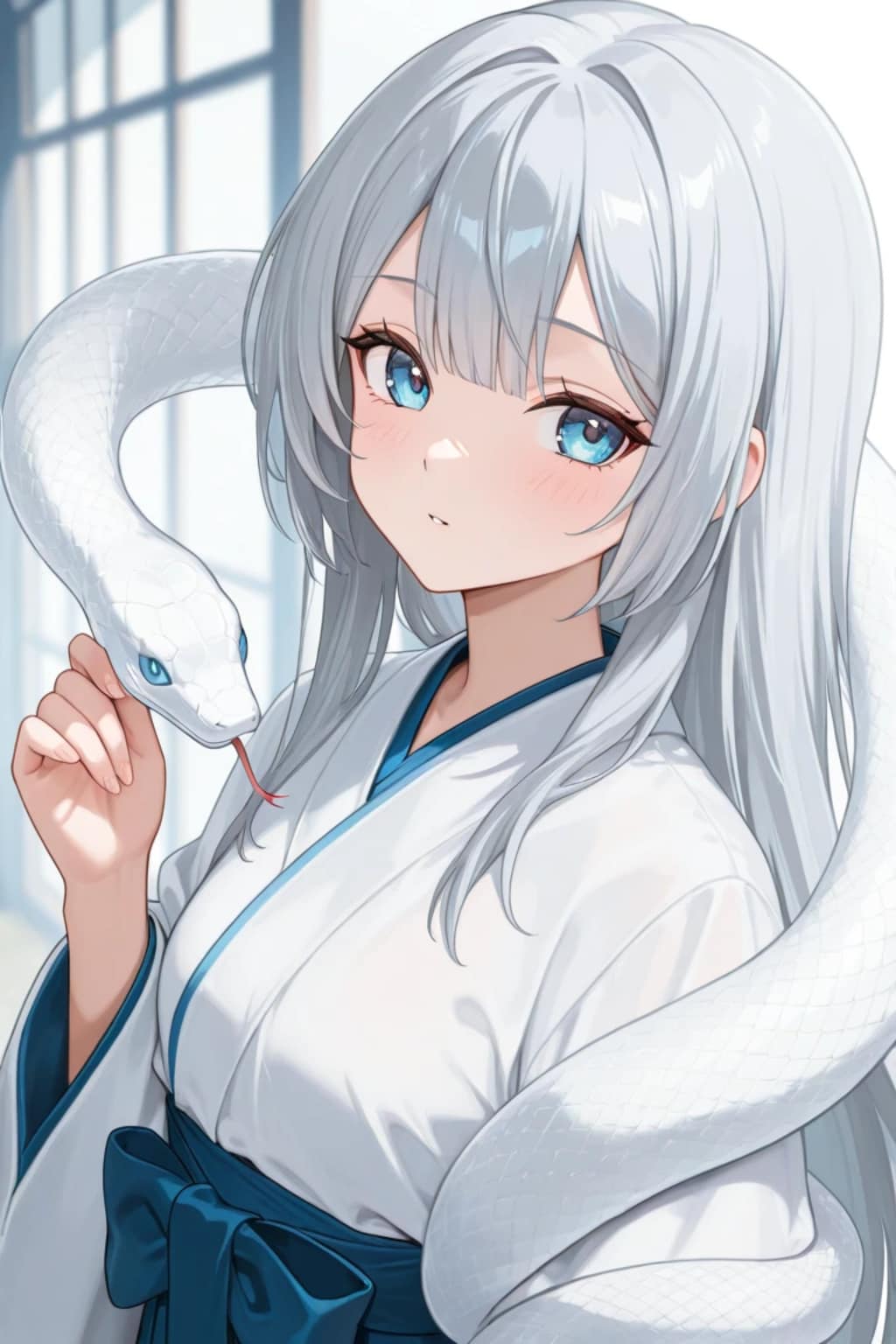 白ヘビの御神体