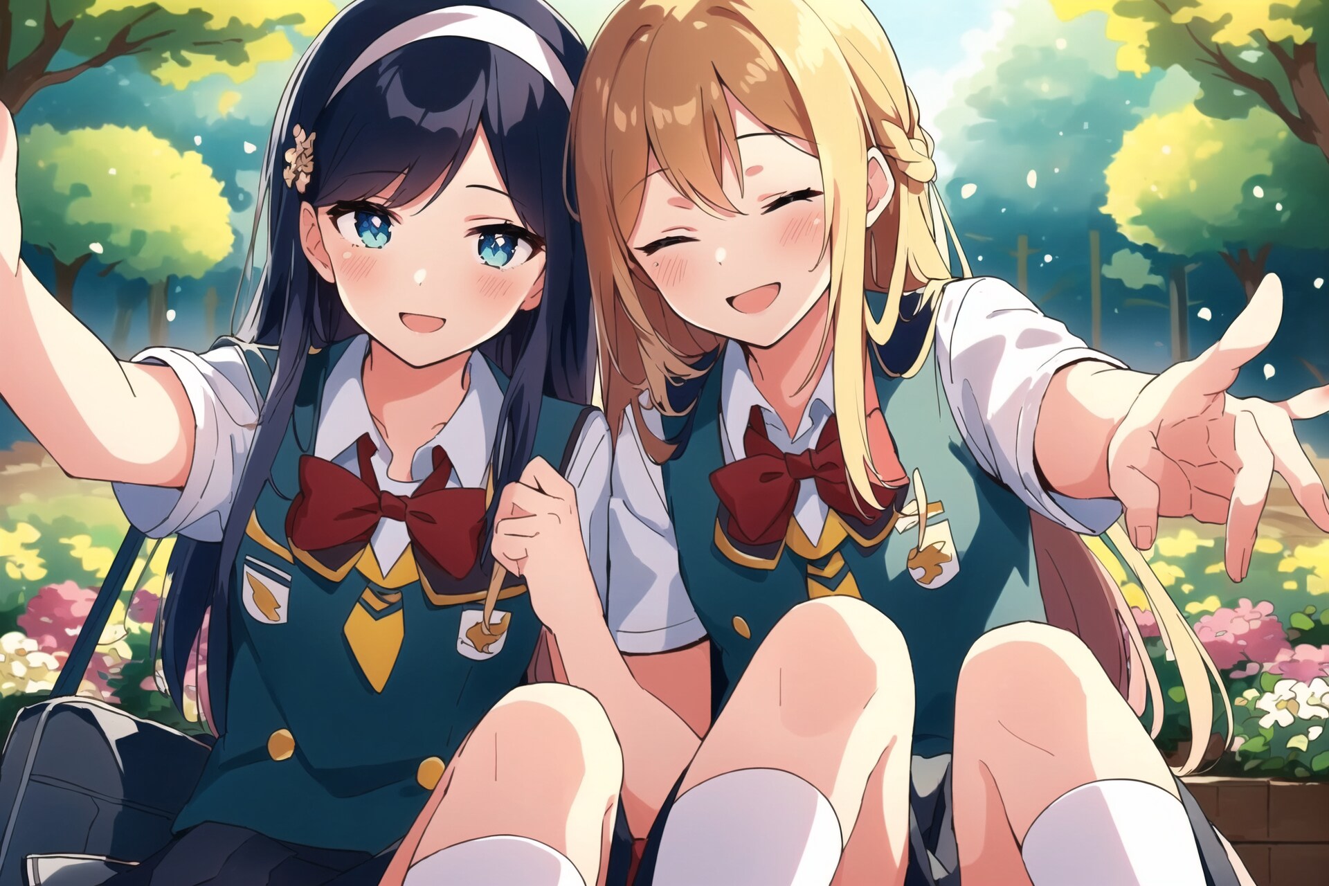ふたりはなかよし