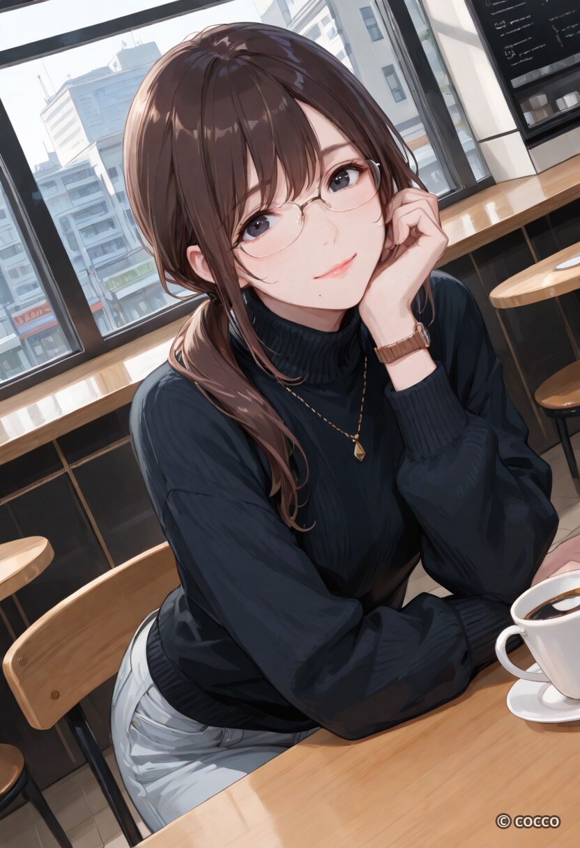 コーヒーブレイク 2 | の人気AIイラスト・グラビア