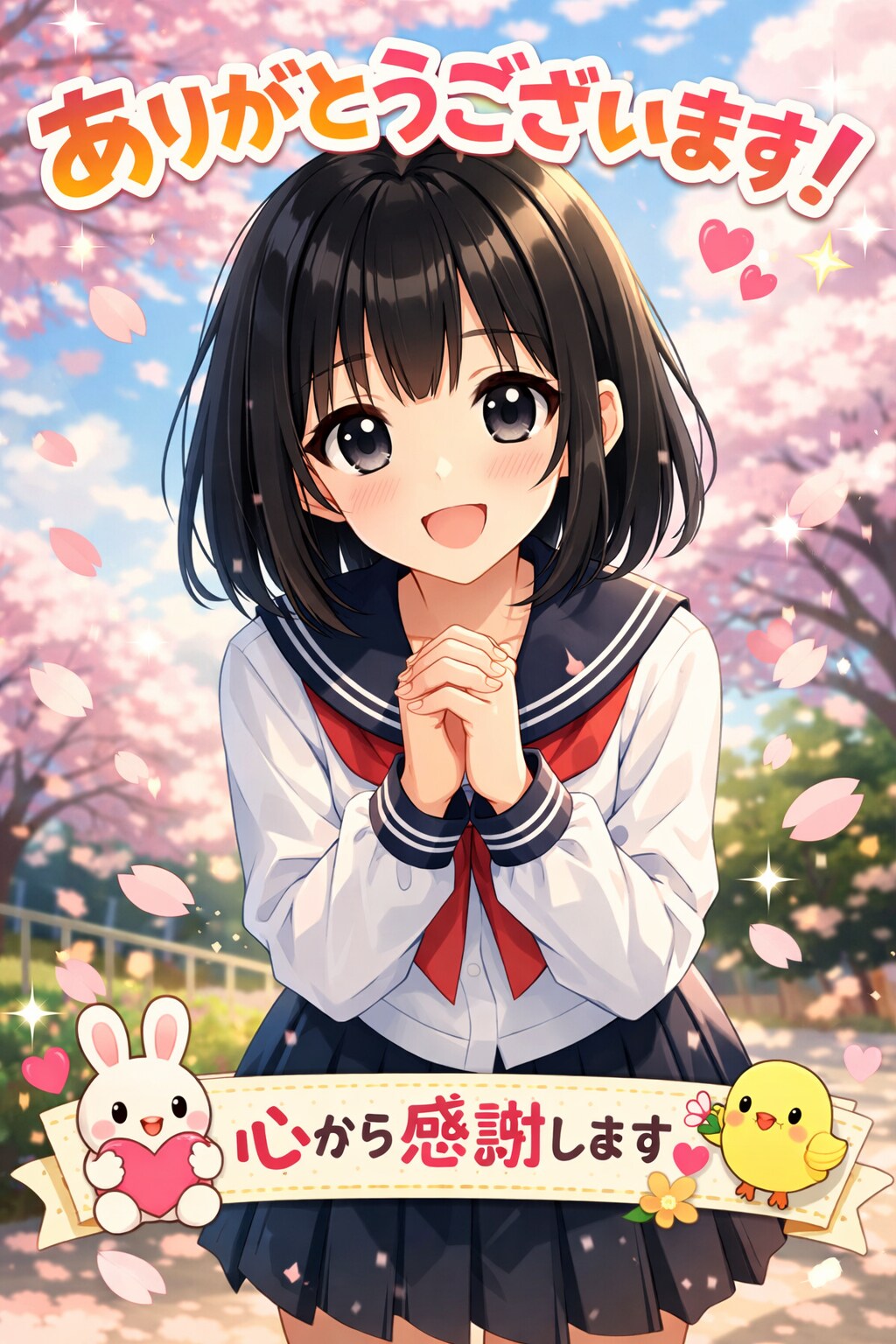 ありがとうございます！ | の人気AIイラスト・グラビア