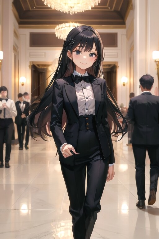 タキシード美少女エリカ　ホテル勤務