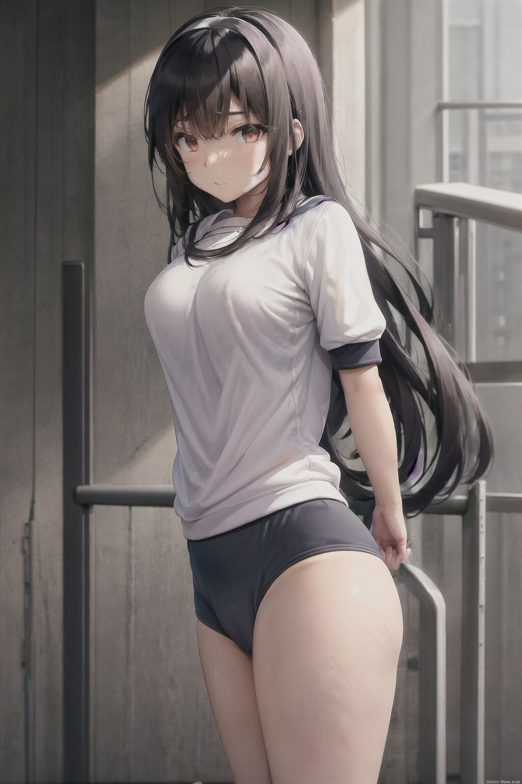 体操服の女の子