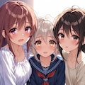 意図しなかった3人娘 3枚目