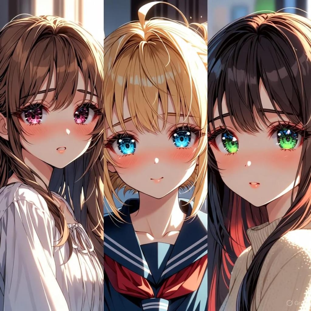 意図しなかった3人娘