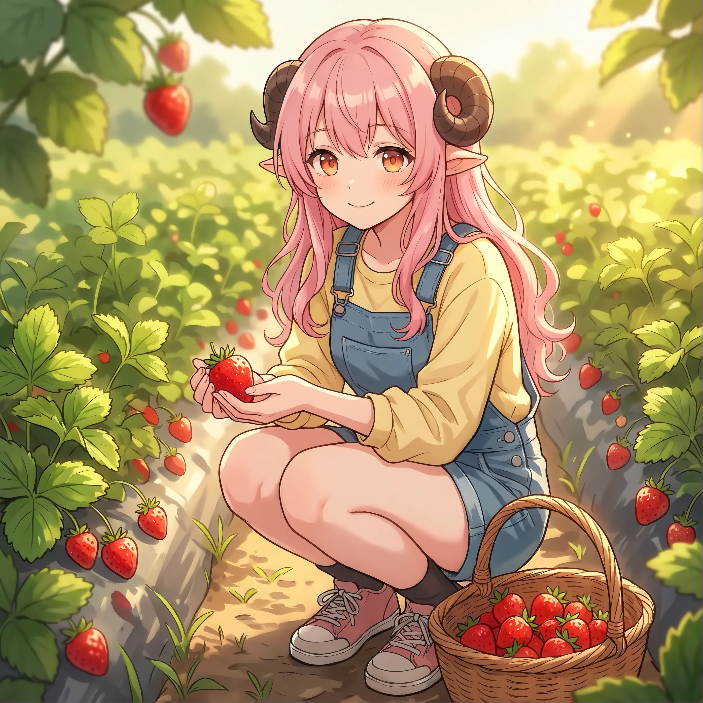 1月5日　いちごの日 | の人気AIイラスト・グラビア