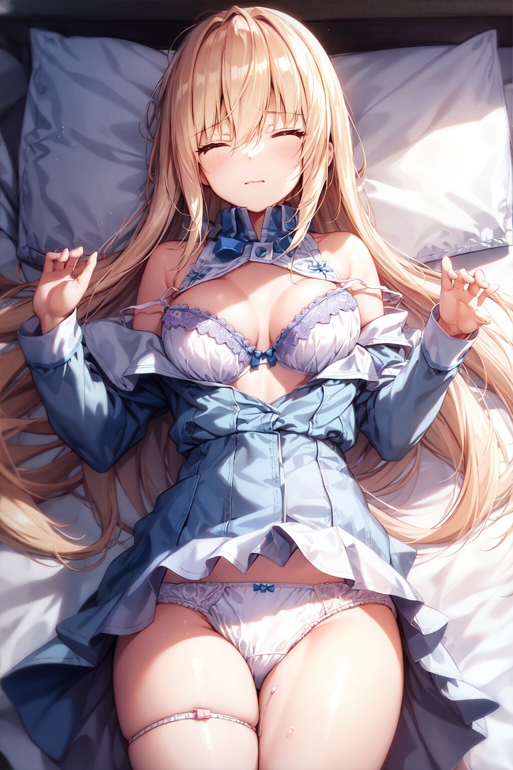 ブラの紐ずらし