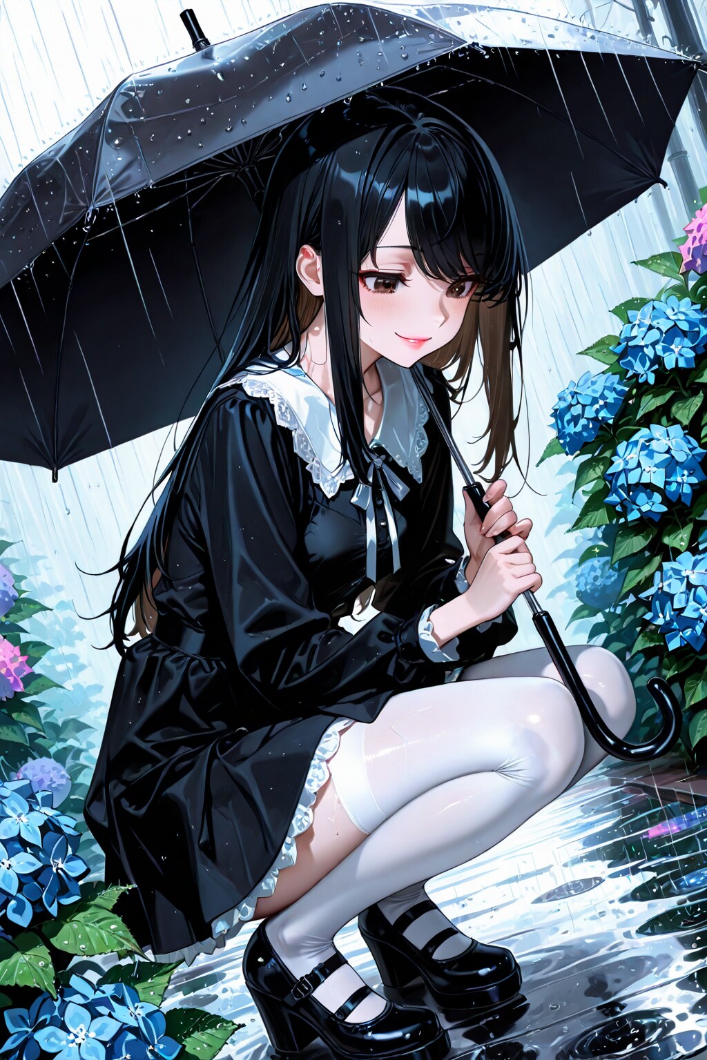 雨の日の女の子 2025　その２０