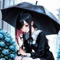 雨の日の女の子 2025　その２０ 2枚目