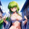 薄霧の石街に滲む余熱 — Mist Avenue, Velvet Glow 4枚目