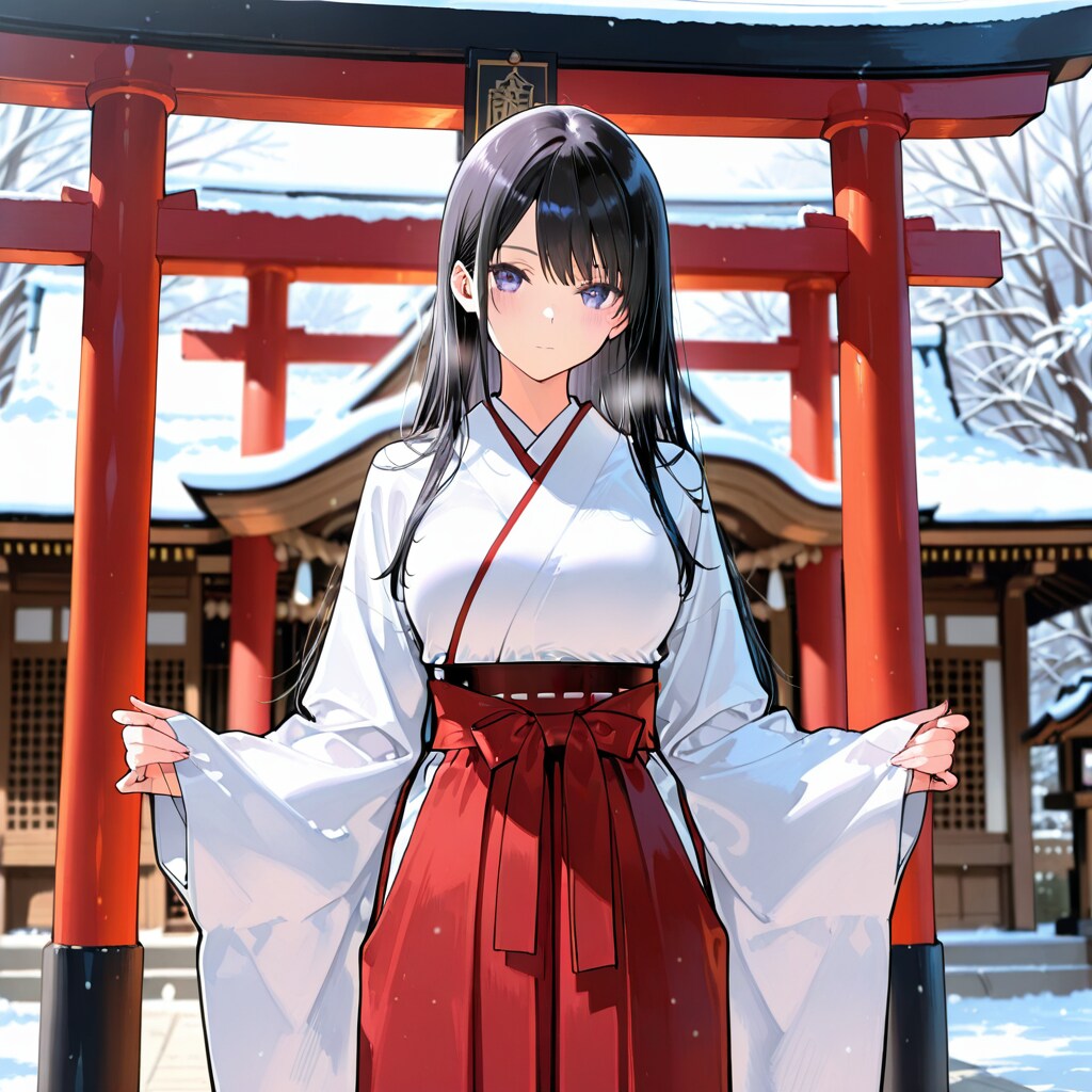 冬の神社