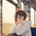 茶髪ショートの女の子 3枚目