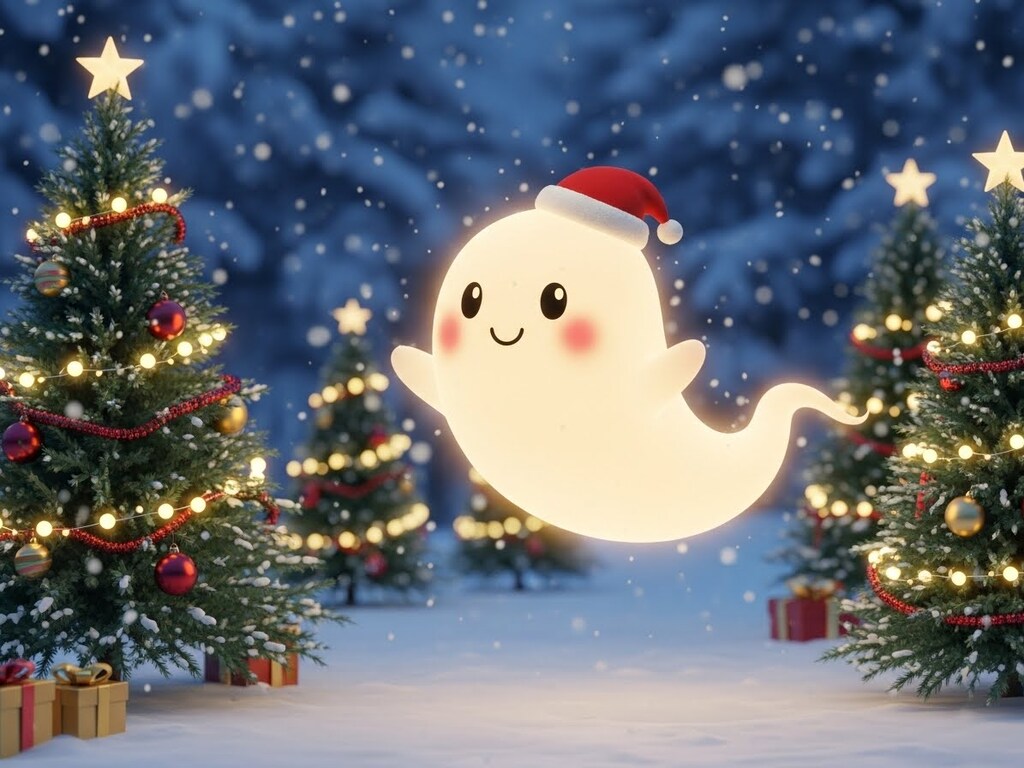 クリスマス模様のお化けさん