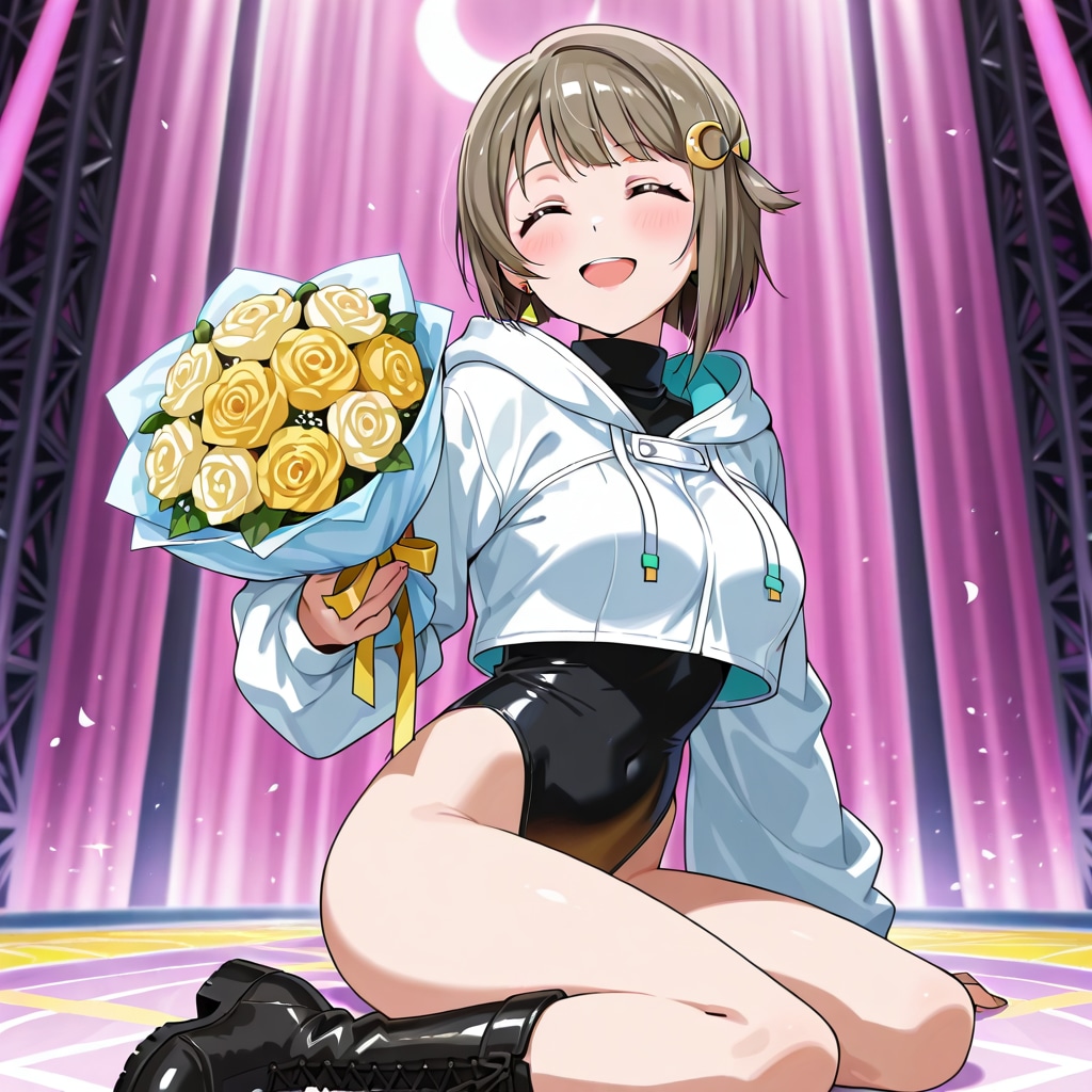 虹ヶ咲花束