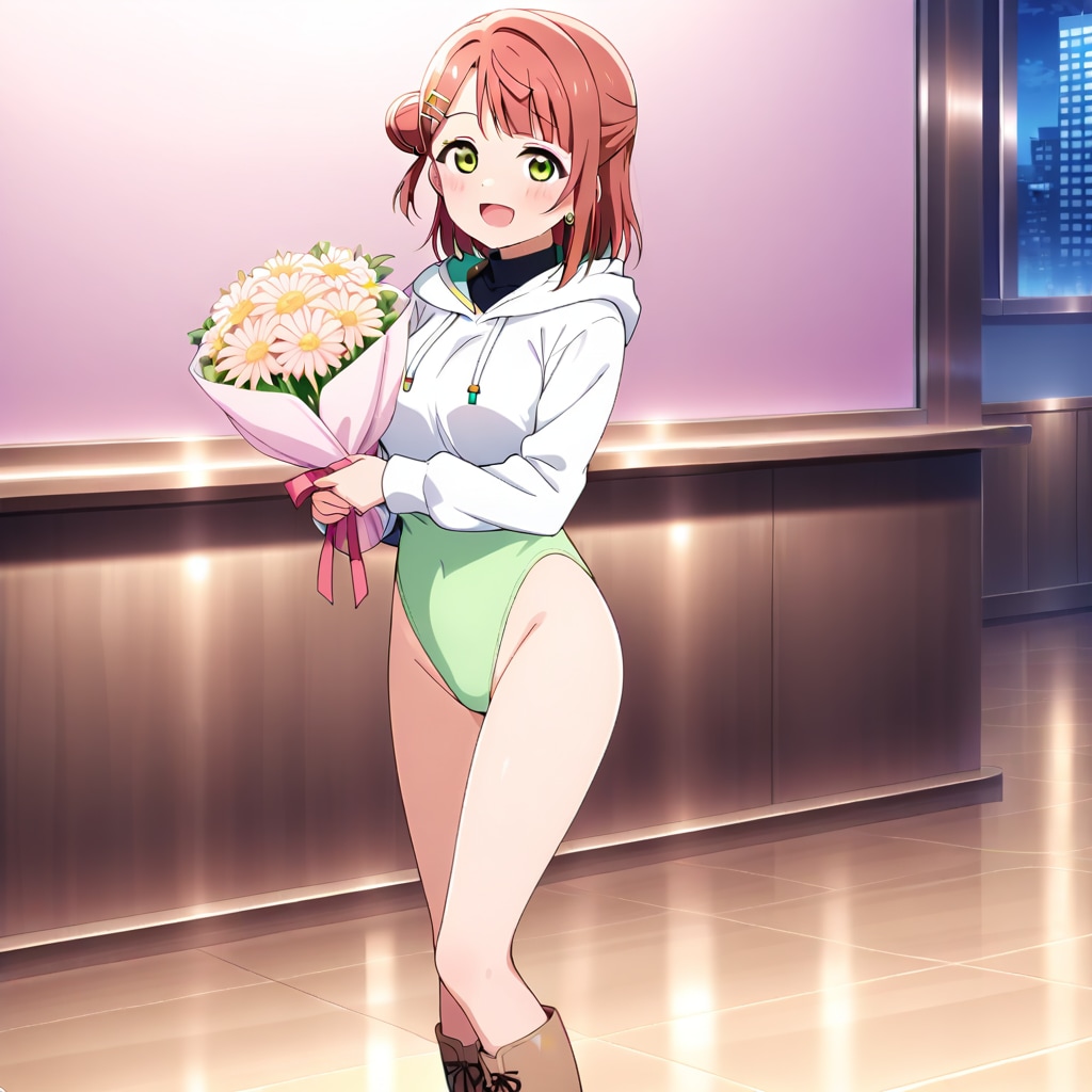 虹ヶ咲花束