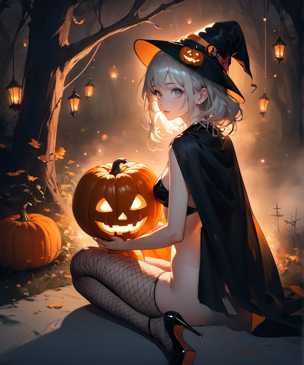 ハロウィンの森