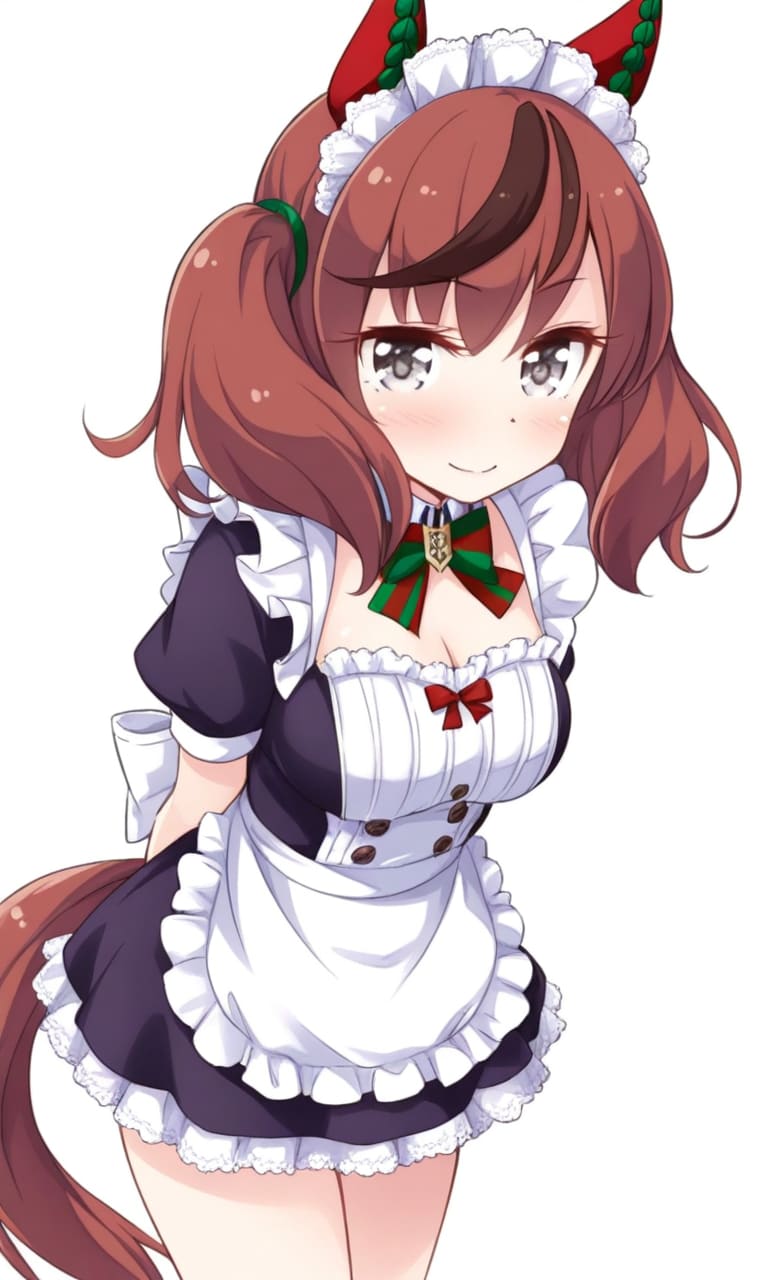 ナイスネイチャ メイド | の人気AIイラスト・グラビア