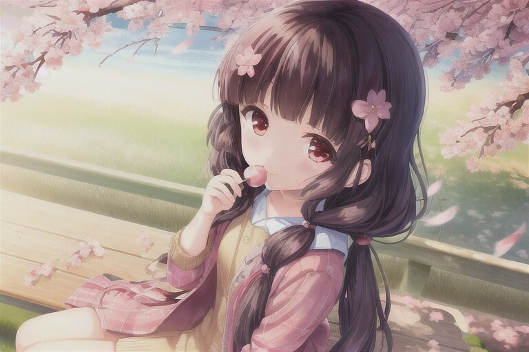 🌸と🍡