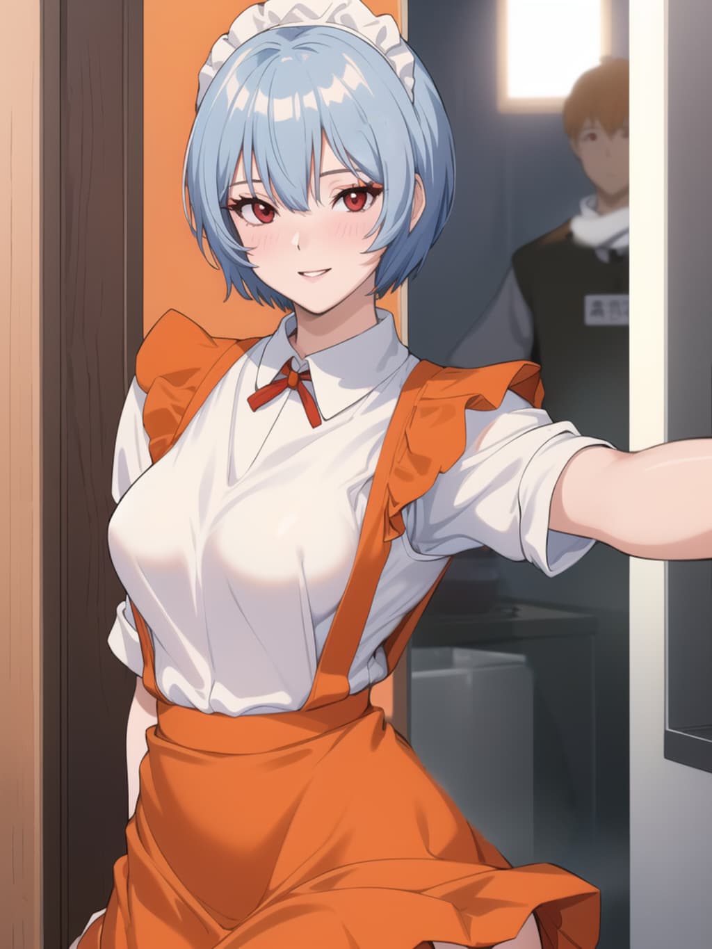 綾波レイ アンミラ制服風（エヴァンゲリオン）