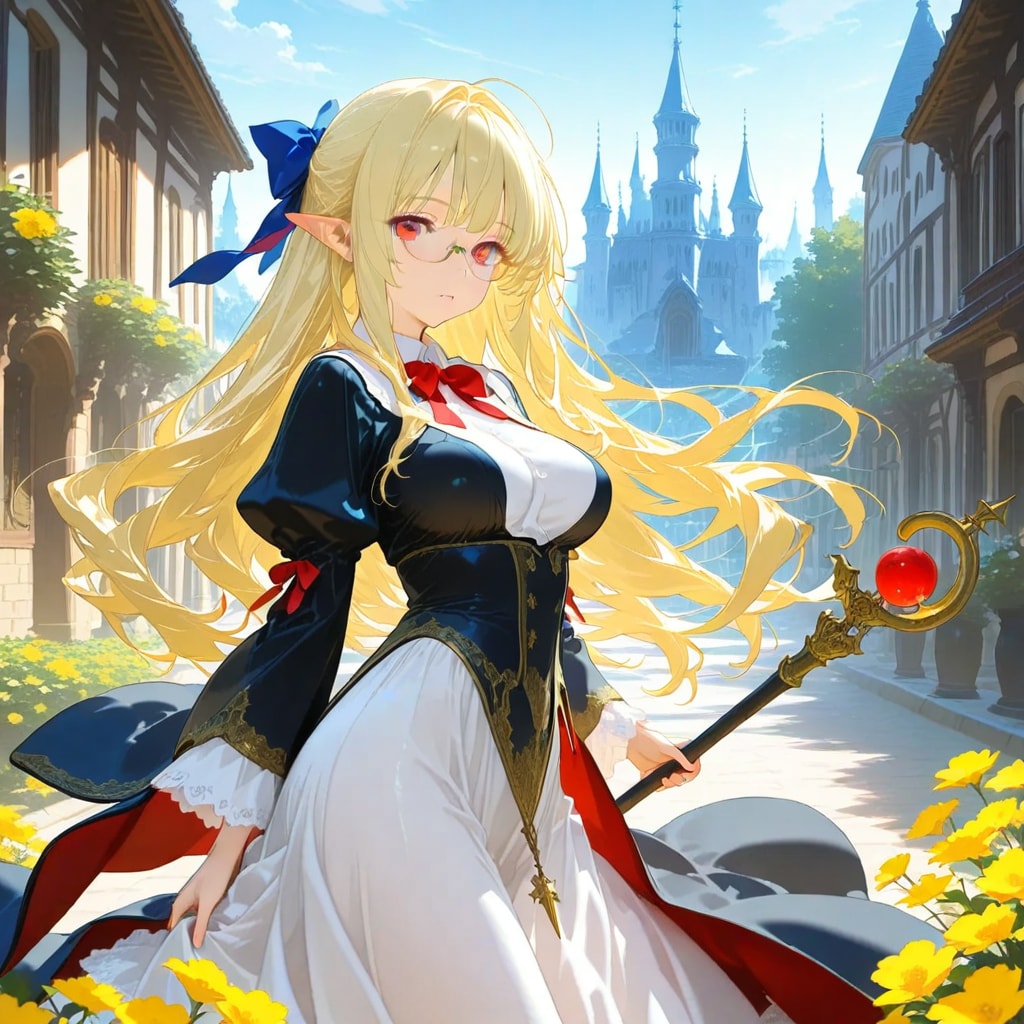 エルフの魔法使い