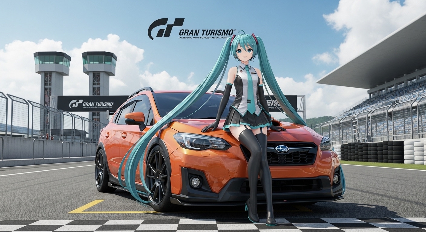 初音ミクとインプレッサ | の人気AIイラスト・グラビア