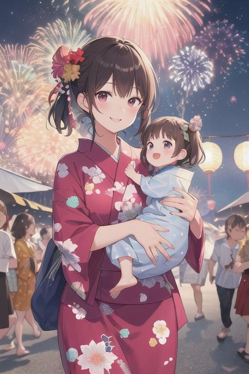 夏祭り | の人気AIイラスト・グラビア
