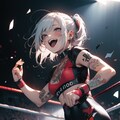 女子プロレスラー「ヒール」 4枚目