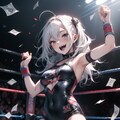 女子プロレスラー「ヒール」 3枚目