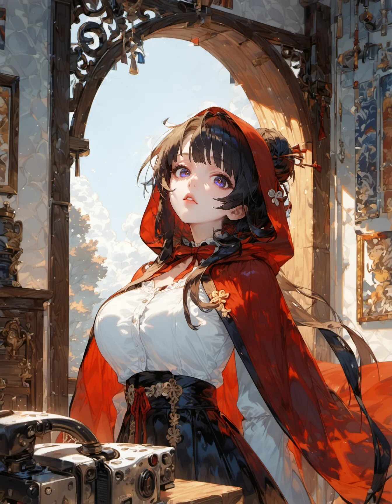 Crimson Hood's Invitation