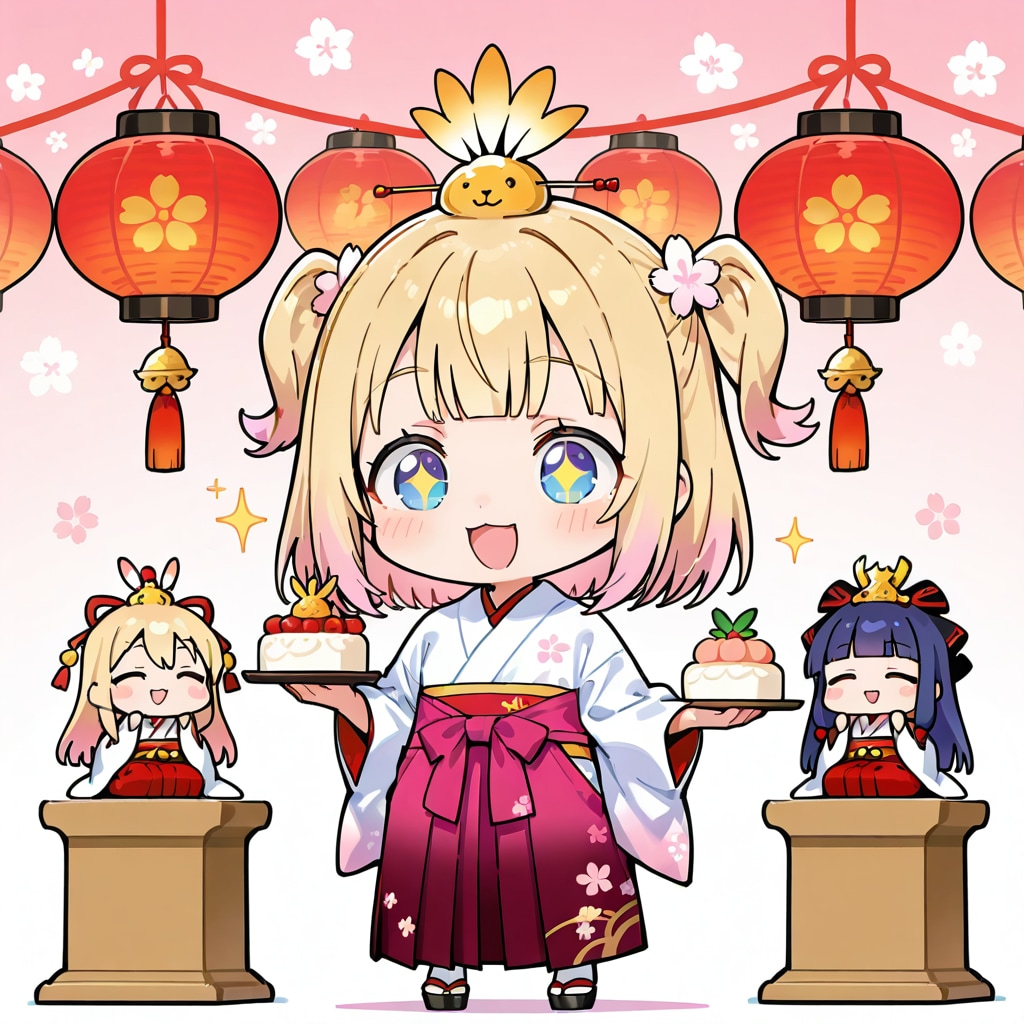 ひなまつりだよー