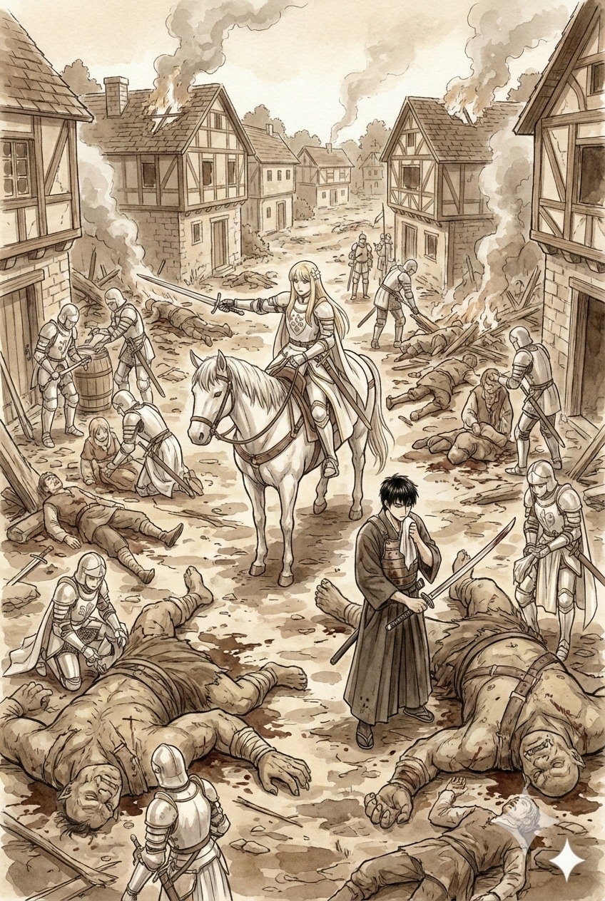 確信を強める白百合。同じ傷を持つからこそ | の人気AIイラスト・グラビア