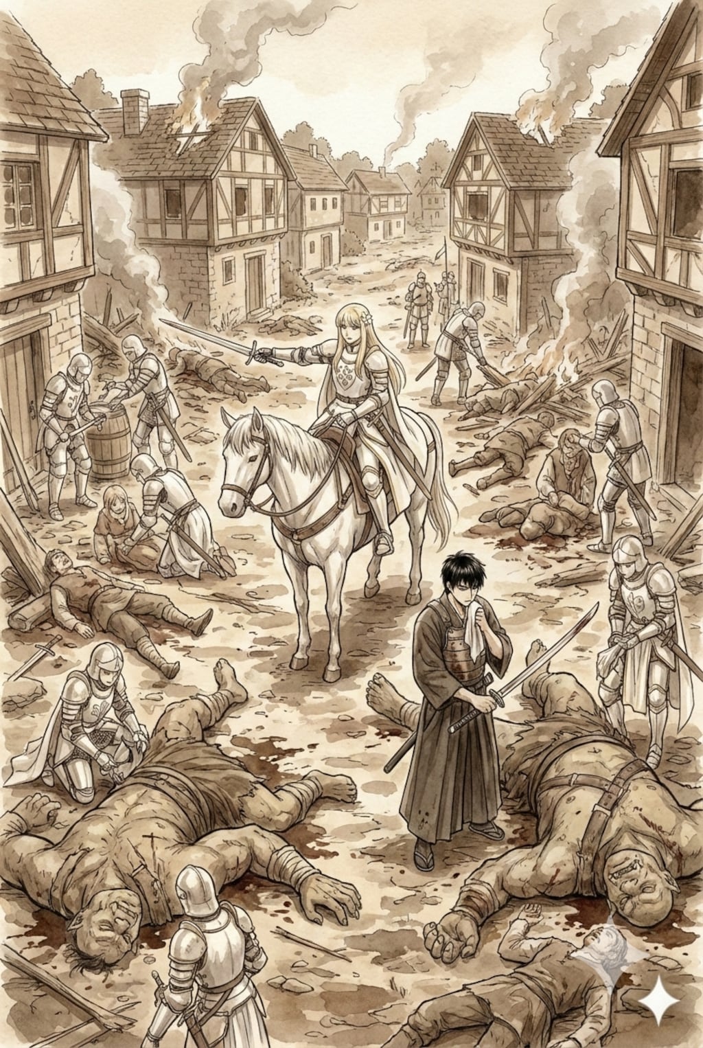 確信を強める白百合。同じ傷を持つからこそ