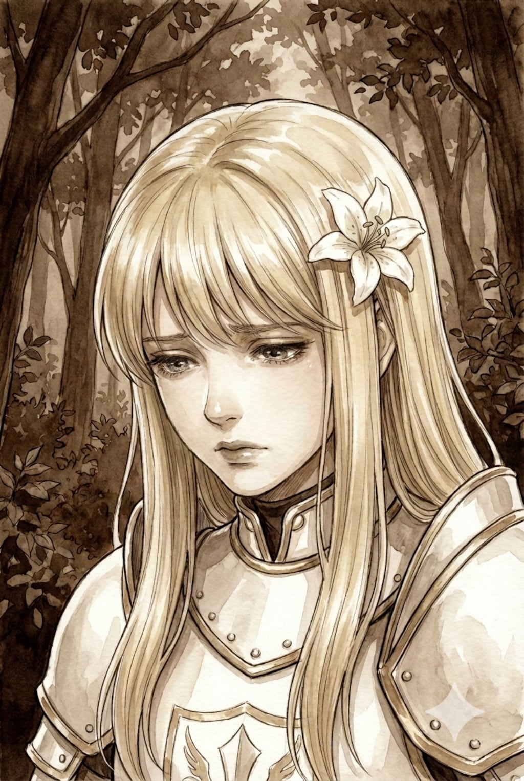 確信を強める白百合。同じ傷を持つからこそ