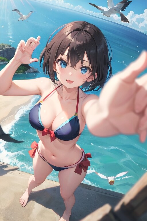 めっちゃ高いところで撮影