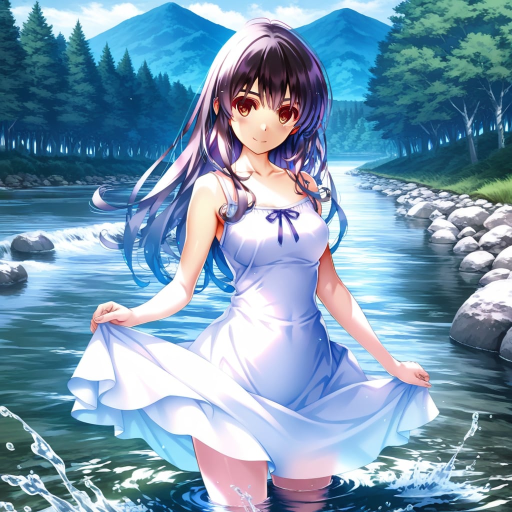 水遊び④