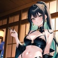 黒髪娘 4枚目