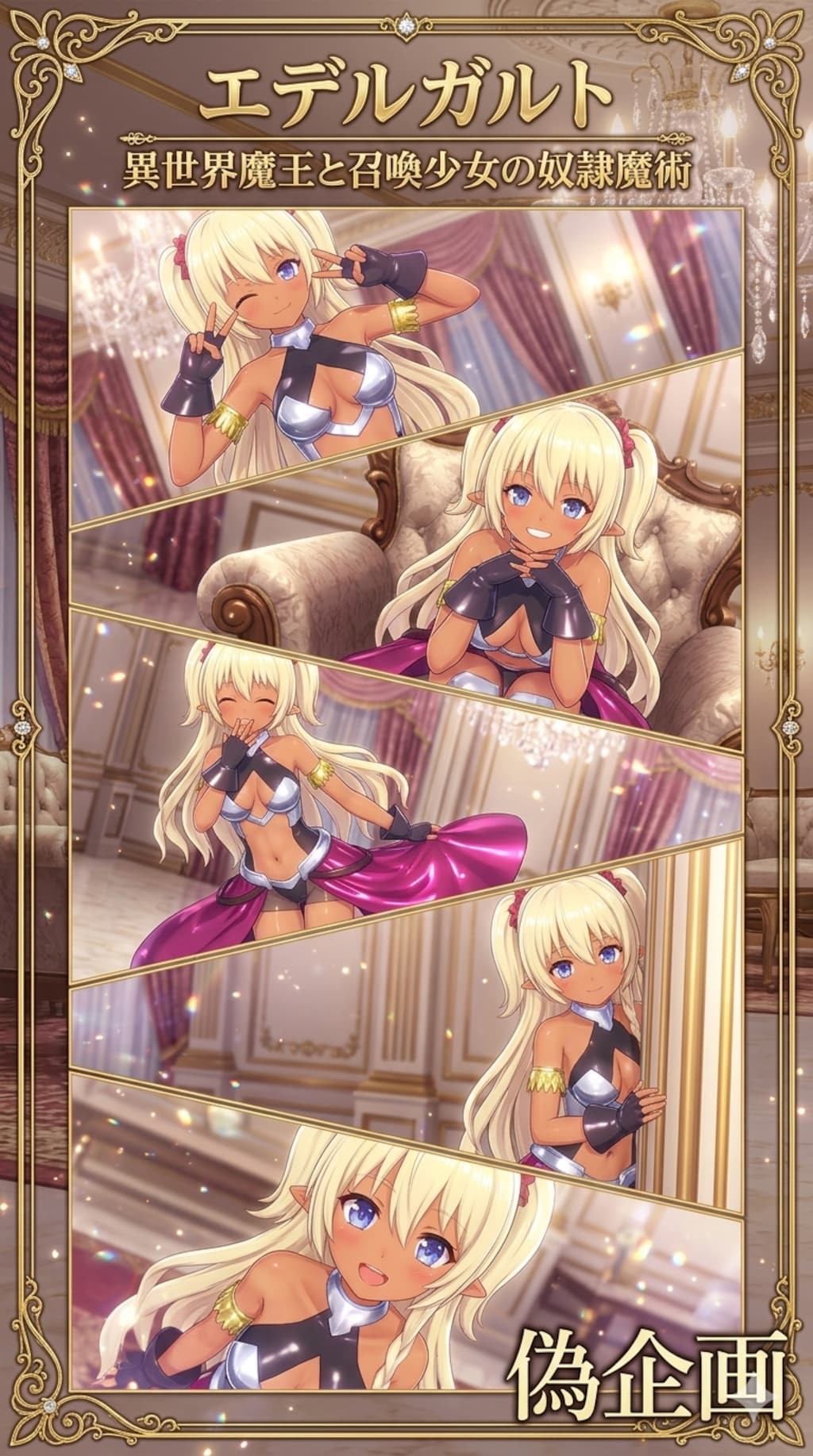 異世界魔王と召喚少女の奴隷魔術　エデルガルト