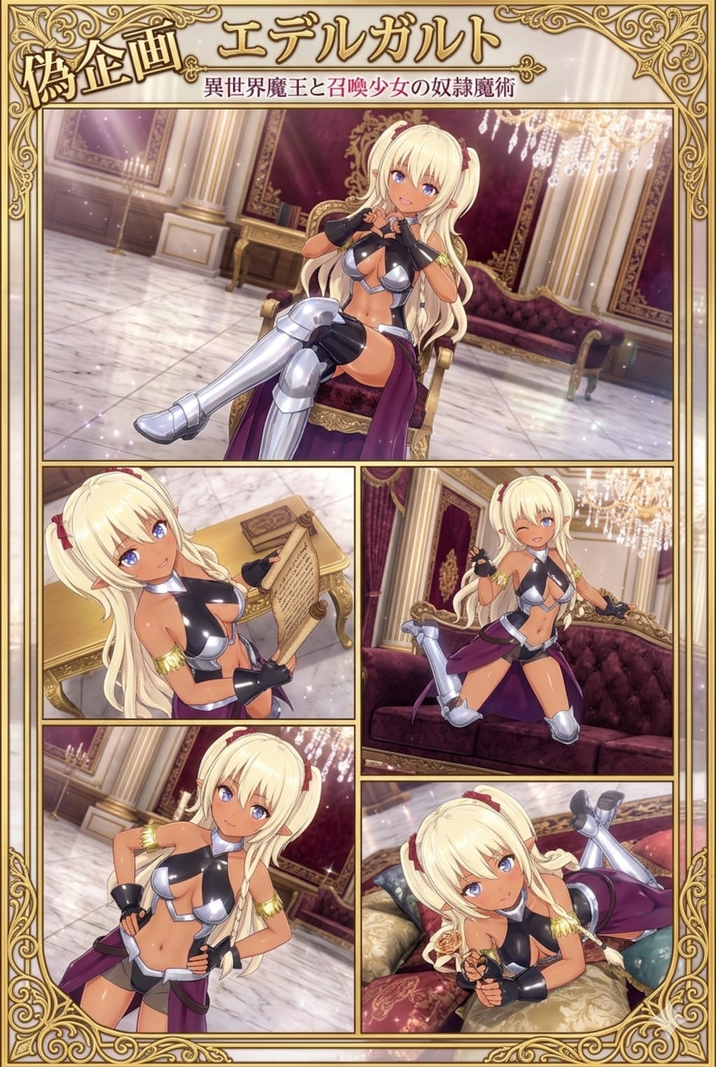 異世界魔王と召喚少女の奴隷魔術　エデルガルト